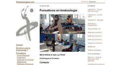 Desktop Screenshot of kinesiologies.net